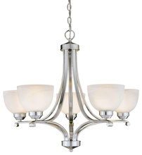 Minka 1425-84 - Paradox - 5 Light Chandelier