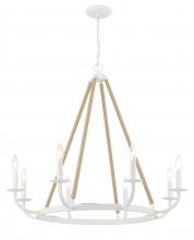 Minka 2128-655 - 8 LIGHT CHANDELIER