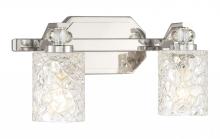 Minka 2612-77 - CRYSTAL KAY - 2 LIGHT BATH VANITY