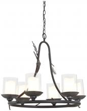 Minka 2756-694 - Ponderosa Ridge - 6 Light Chandelier