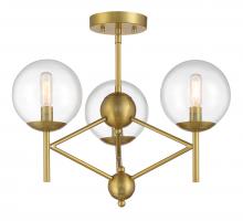 Minka 2799-695 - Auresa - 3 Light Semi Flush