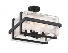 Minka 3616-66A - Cloud Break - 4lt Semi-flush