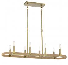 Minka 3868-695 - Windward Passage - 8 Light Island