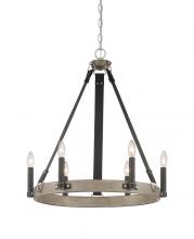 Minka 3876-693 - 6 LIGHT CHANDELIER