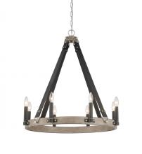 Minka 3878-693 - 8 LIGHT CHANDELIER