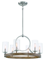Minka 4015-280 - Country Estates - 6 Light Chandelier