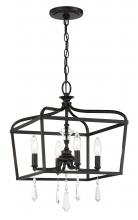 Minka 4447-66A - Laurel Estate - 4 Light Foyer/Semi Flush