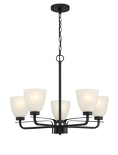 Minka 4885-66A - Kaitlen - 5 Light Chandelier