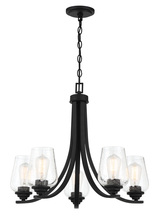 Minka 4925-66A - Shyloh - 5 Light Chandelier Fixture