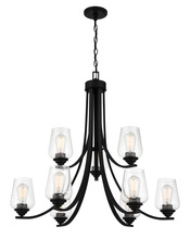 Minka 4929-66A - Shyloh - 9 Light Chandelier Fixture