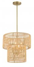 Minka 5044-695 - Bungalow Heaven - 4 Light Pendant