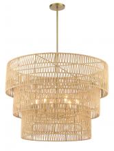 Minka 5046-695 - Bungalow Heaven - 6 Light Pendant