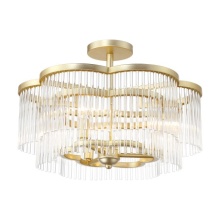 Minka 5454-856 - 3 LT SEMI FLUSH