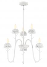 Minka 5906-655 - North Fork - 6 Light Pendant