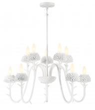 Minka 5907-655 - North Fork - 10 Light Two Tier Chandelier