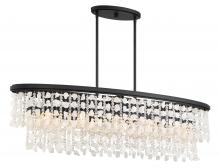 Minka 6707-66 - Shimmering Elegance - 5 Light Island Light