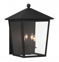 Minka 72132-66 - Noble Hill - 3 Light Outdoor Wall Mount