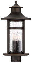 Minka 72556-143C - Highland Ridge - 4 Light Post Mount