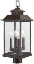 Minka 72596-143C - Miner's Loft - 4 Light Post Mount