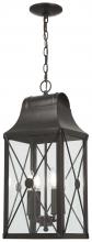 Minka 73297-143C - De Luz - 4 Light Outdoor Chain Hung Lantern