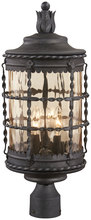 Minka 8885-A39 - Mallorca™ - 3 Light Outdoor Post Mount