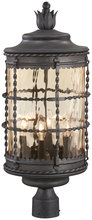 Minka 8886-A39 - Mallorca™ - 4 Light Outdoor Post Mount