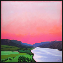 Art by PARK 52CF0006 - View From Cape Horn Lookout