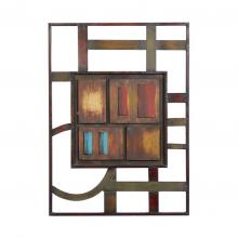 Art by Park 99139 - Geo Metal Wall Plaque