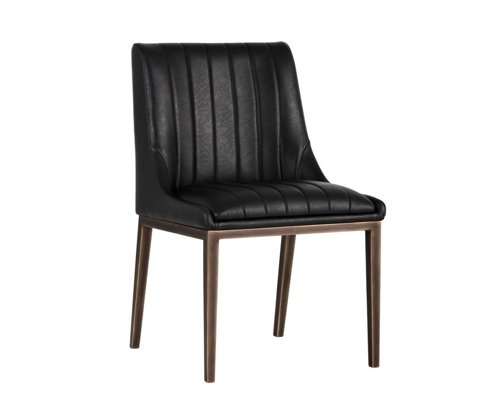 HALDEN DINING CHAIR - VINTAGE BLACK