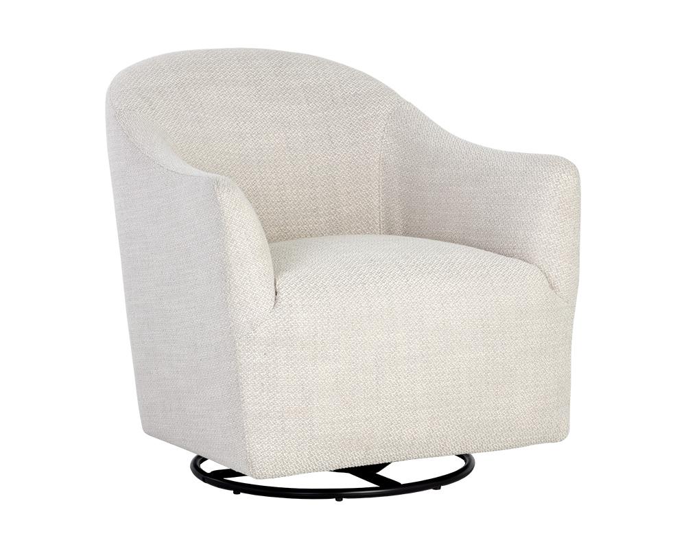 SILVANA GLIDER LOUNGE CHAIR - MOTO STUCCO