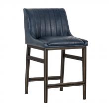 Sunpan 101747 - HALDEN COUNTER STOOL - VINTAGE BLUE