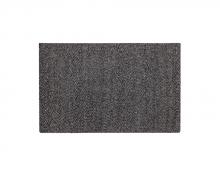 Sunpan 106219 - UMEA HAND-WOVEN RUG - BLACK - 5' X 8'