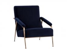 Sunpan 108047 - TUTTI LOUNGE CHAIR - ABBINGTON NAVY