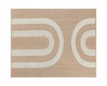 Sunpan 109330 - DERBY HAND-WOVEN RUG - SAND / CREAM - 8' X 10'