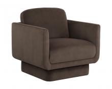Sunpan 109725 - Everton Lounge Chair - Meg Dark Brown