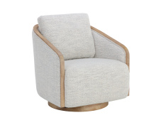 Sunpan 109919 - Tasia Swivel Lounge Chair - Merino Cotton