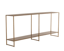 Sunpan 111604 - Eiffel Console Table - Antique Brass
