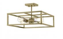 True Light Co. TRS1416PG - Frank Semi-Flush Mount
