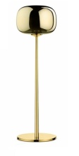 Mobital ALF-JANI-GOLD- - JANICE    Floor Lamp Gold Glass Brass Powder Coated Frame