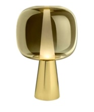 Mobital ALT-JANI-GOLD- - JANICE    Table Lamp Gold Glass Brass Powder Coated Frame