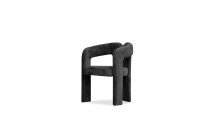 Mobital DCH-MELR-MONB- - MELROSE      Armchair Mona Black Fabric