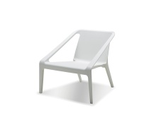 Mobital LCH-YUMI-WHIT- - YUMI    Occasional Chair White Polypropylene  Indoor-Outdoor