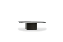 Mobital WCO-ARGO-MARR-PCBRO - ARGON      Coffee Table Fantasia Marrone Metallo Ceramic Top Bronze Powder Coated Base