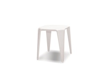 Mobital WEN-YATT-WHIT- - YATTA    End Table White Polypropylene  Indoor-Outdoor