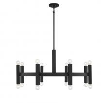 Savoy House M100103MBK - 16-Light Chandelier in Matte Black