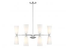 Savoy House M100126CH - 8-Light Chandelier in Chrome