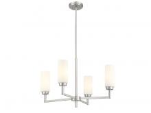 Savoy House M100129BN - 4-Light Chandelier in Brushed Nickel