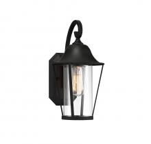 Savoy House M50023BK - 1-Light Outdoor Wall Lantern in Matte Black