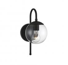 Savoy House M50030BK - 1-Light Outdoor Wall Lantern in Matte Black