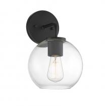 Savoy House M50044BK - 1-Light Outdoor Wall Lantern in Matte Black
